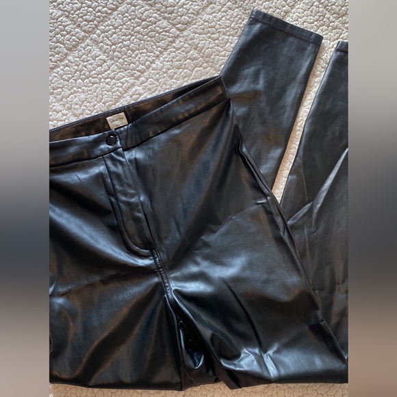 Aritzia Wilfred Free Skinny Leather Pants - Picture 1 of 2